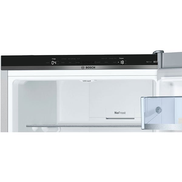 Combina frigorifica BOSCH KGN39LM35, No Frost, 366 l, H 203 cm, Clasa A++, inox