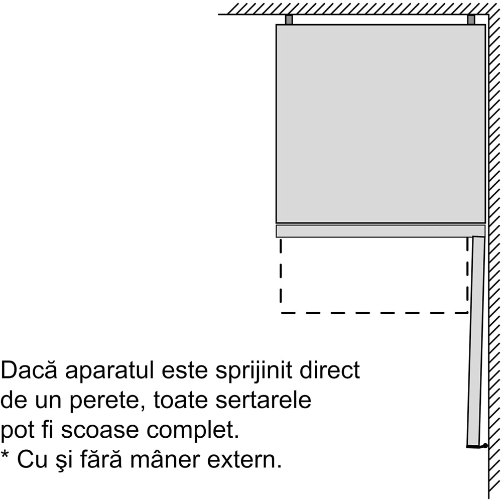 Combina frigorifica BOSCH KGN39VWEQ, No Frost, 368 l, H 203 cm, Clasa E, alb