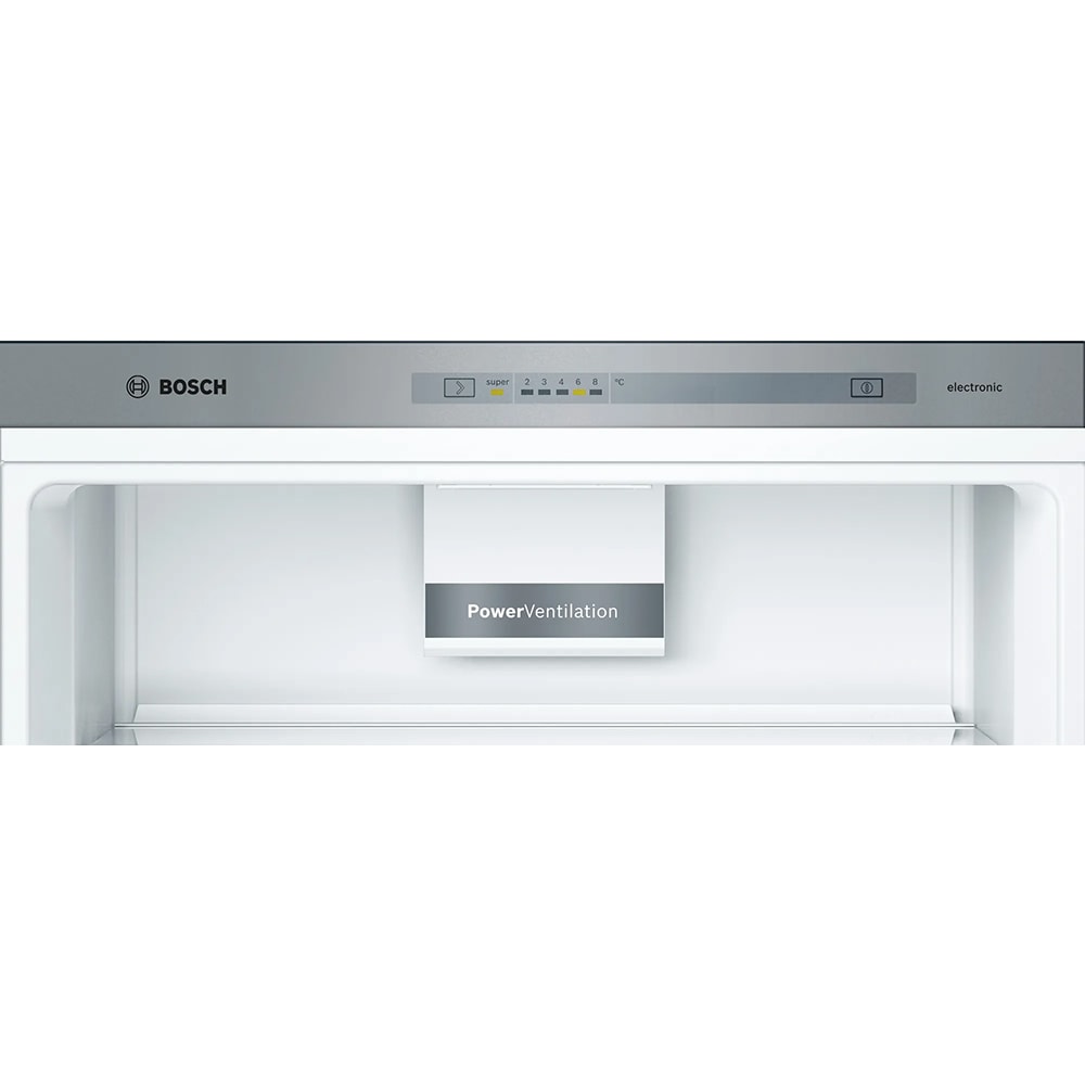 Combina frigorifica BOSCH KGV58VLEAS, 503 l, H 191 cm, Clasa E, argintiu