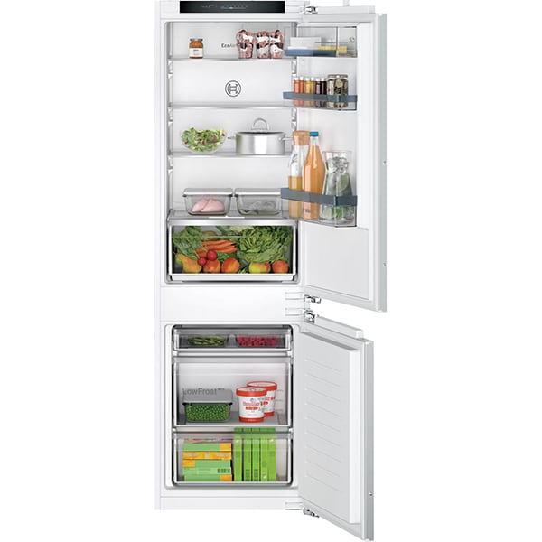 Combina frigorifica  incorporabila BOSCH KIV86VFE1, LowFrost, 267 l, H 177.5 cm, Clasa E