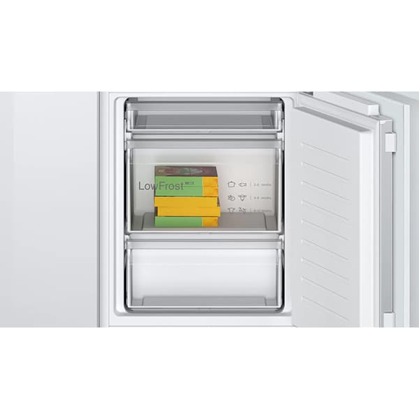 Combina frigorifica  incorporabila BOSCH KIV86VFE1, LowFrost, 267 l, H 177.5 cm, Clasa E