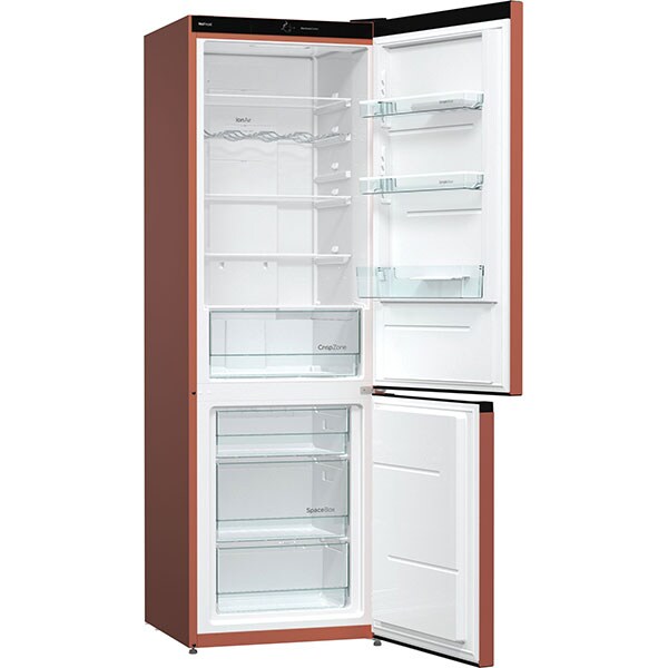 Combina frigorifica GORENJE NRK6192CCR4, NoFrost Plus, 307 l, H 185 cm, Clasa A++, cupru