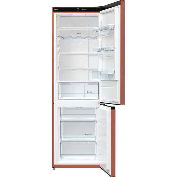 Combina frigorifica GORENJE NRK6192CCR4, NoFrost Plus, 307 l, H 185 cm, Clasa A++, cupru
