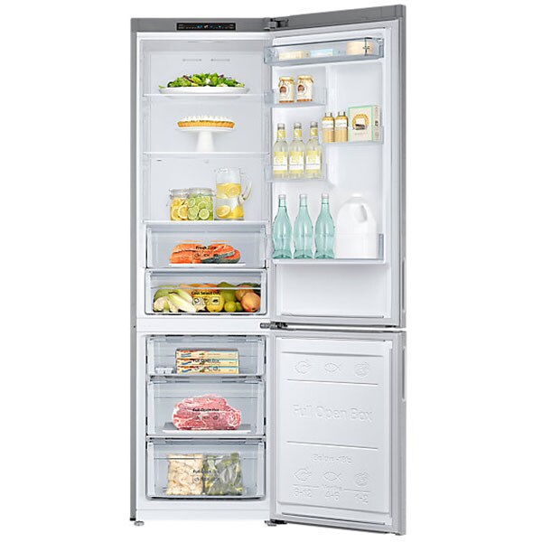 Combina frigorifica SAMSUNG RB37J500MSA/EF, No Frost, 353 l, H 201 cm, Clasa D, All-Around Cooling, gri