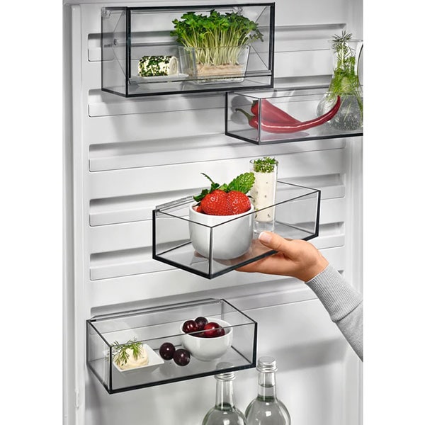 Combina frigorifica AEG RCB736E5MX, No Frost, 367 l, H 201 cm, Clasa E, inox