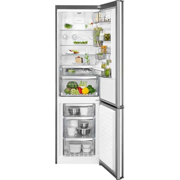 Combina frigorifica AEG RCB83724MX, Frost Free, 341 l, H 200 cm, Clasa A++, inox
