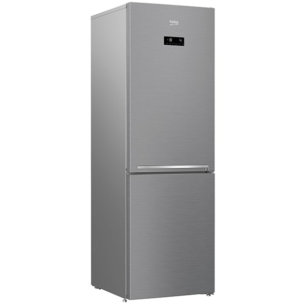 Combina frigorifica BEKO RCNA366E30ZXB, NeoFrost, 324 l, H 186 cm, Clasa A++, argintiu