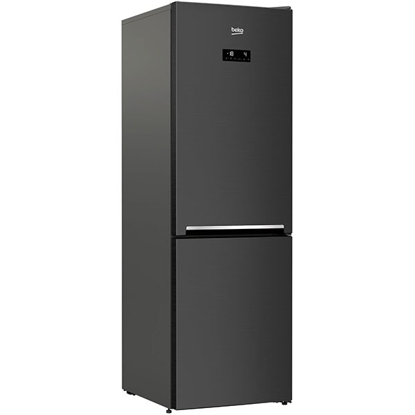 Combina frigorifica BEKO RCNA366E40ZXBRN, NeoFrost, 324 l, H 185.2 cm, Clasa E, dark inox