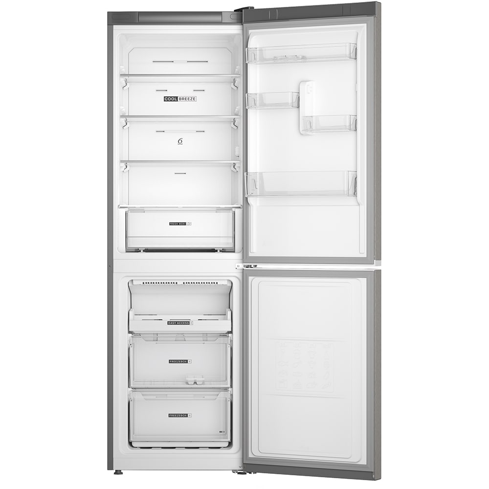 Combina frigorifica WHIRLPOOL W7X 81O OX, Total No Frost, 335 l, H 191 cm, Clasa F, inox