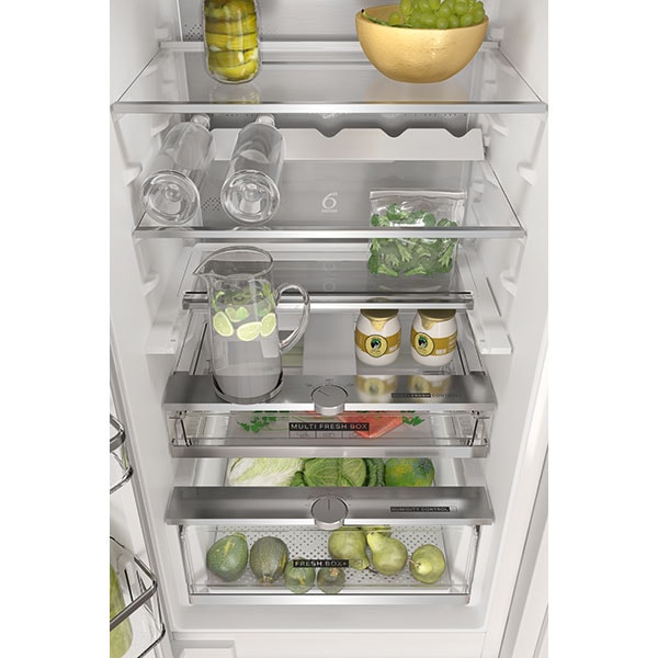 Combina frigorifica incorporabila WHIRLPOOL WHC18 T573, Total No Frost, 250 l, H 177 cm, Clasa D