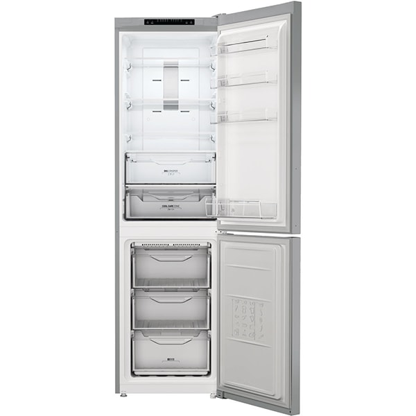 Combina frigorifica INDESIT XIT9 T3U X, No Frost, 368 l, H 201 cm, Clasa A+++, inox