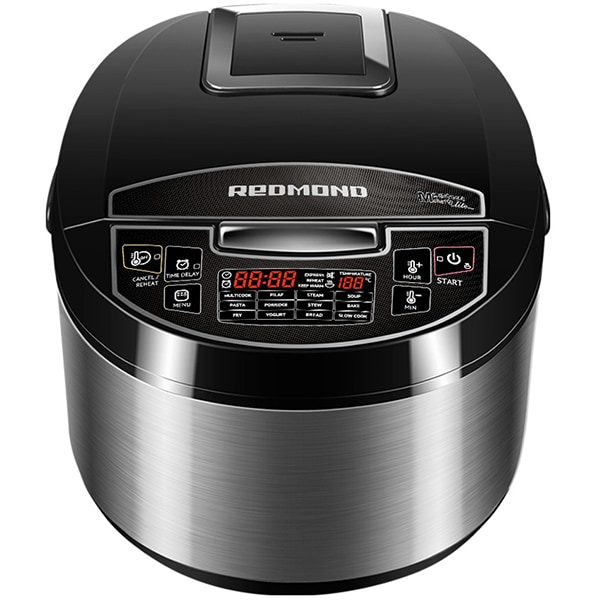 Multicooker REDMOND RMC-M4510E, 5l, 1000W, 40 programe, argintiu-negru
