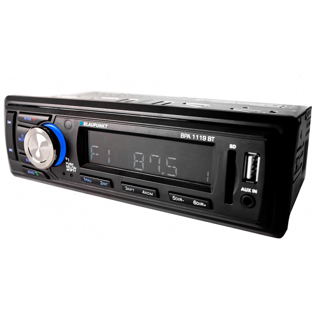 Player auto BLAUPUNKT BPA1119BT, 4 x 20W, Bluetooth, USB, FM