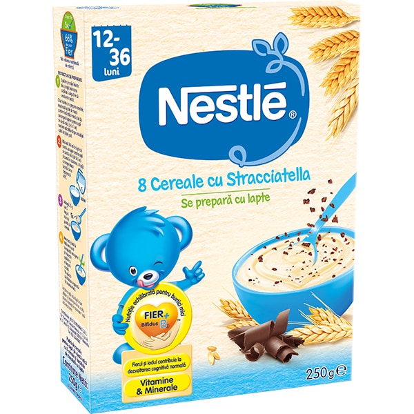 Cereale NESTLE Stracciatella 12403504, 12 luni+, 250g