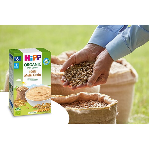 Cereale HIPP Multicereale 100% integral 1397, 6 luni+, 200g