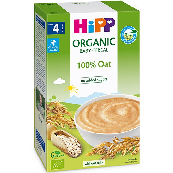 Cereale HIPP cu ovaz 1398, 4 luni+, 200g