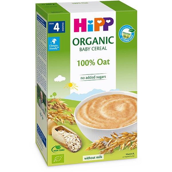 Cereale HIPP cu ovaz 1398, 4 luni+, 200g