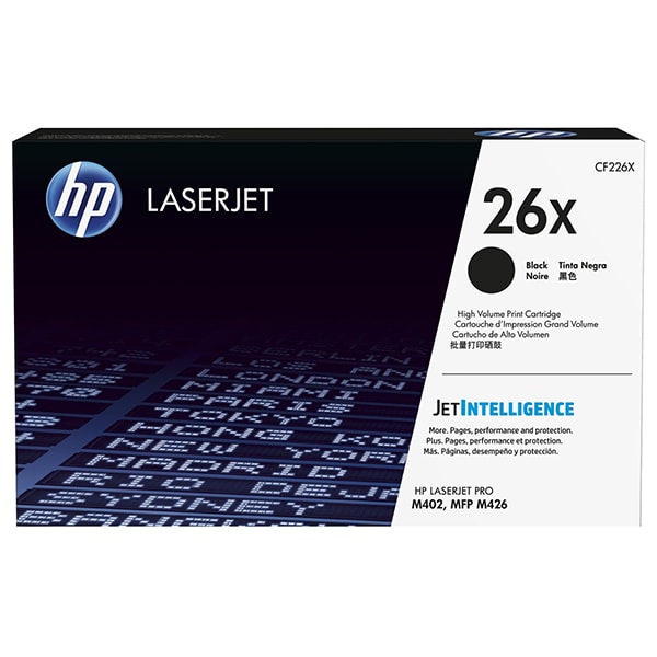 Toner original HP 26X (CF226XD), negru