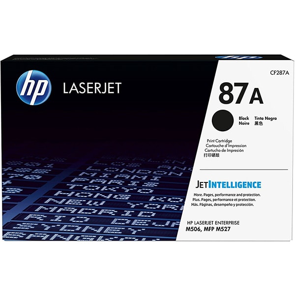 Toner original HP 87A (CF287A), negru