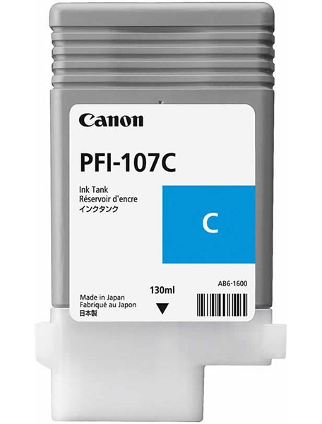 Cartus original CANON PFI-107C, Cyan