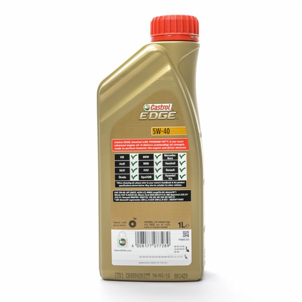 Ulei Motor CASTROL EDGE, 5W-40, 1L