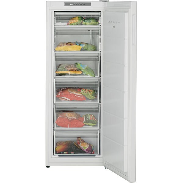 Congelator SHARP SJ-S1182E2W-EU, 182 l, H 145.5 cm, Clasa A+, alb