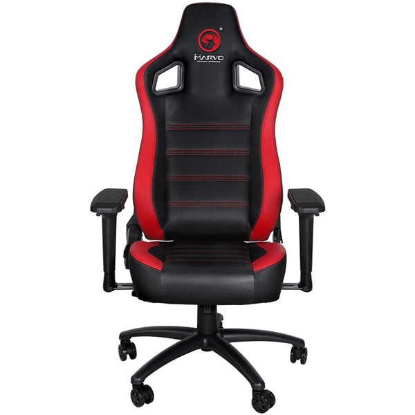 Scaun gaming MARVO CH-118, negru-rosu