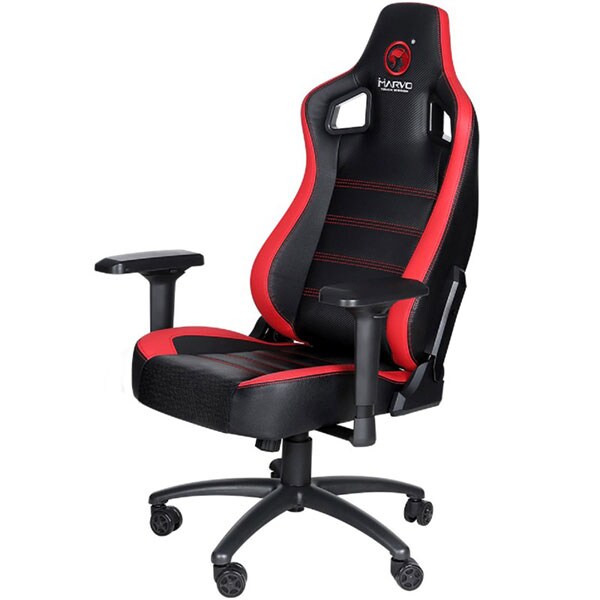 Scaun gaming MARVO CH-118, negru-rosu