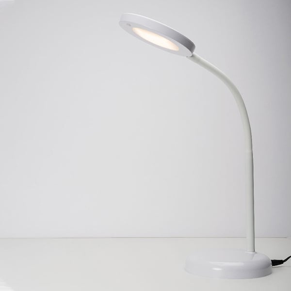 Lampa de birou LED ERSTE LICHT EL0056964 Rondo, 7W, alb