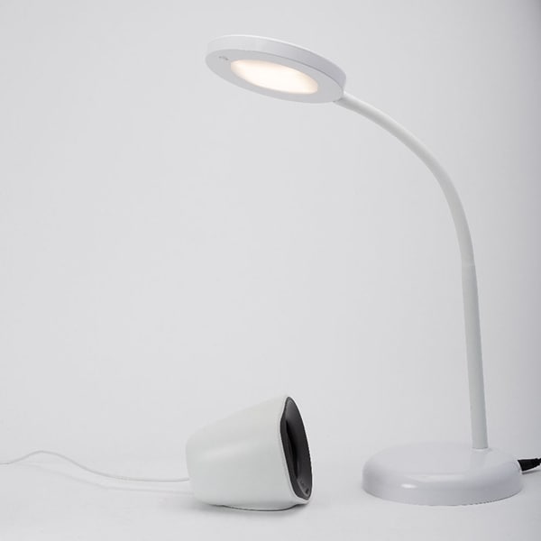 Lampa de birou LED ERSTE LICHT EL0056964 Rondo, 7W, alb