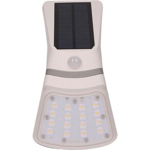 Lampa solara ORNO OR-SL-6107WLR4, 2W, 240 lumeni, IP65, alb