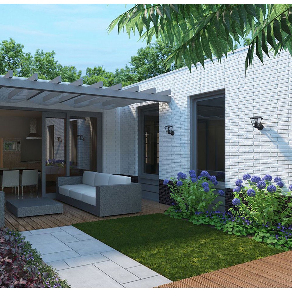 Aplica exterior PHILIPS myGarden 8718291443469, 60W, IP44, negru