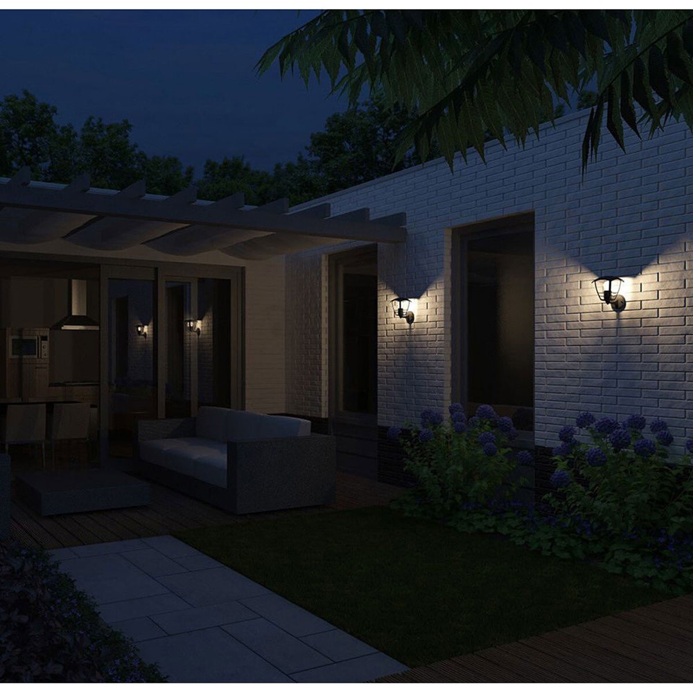 Aplica exterior PHILIPS myGarden 8718291443469, 60W, IP44, negru