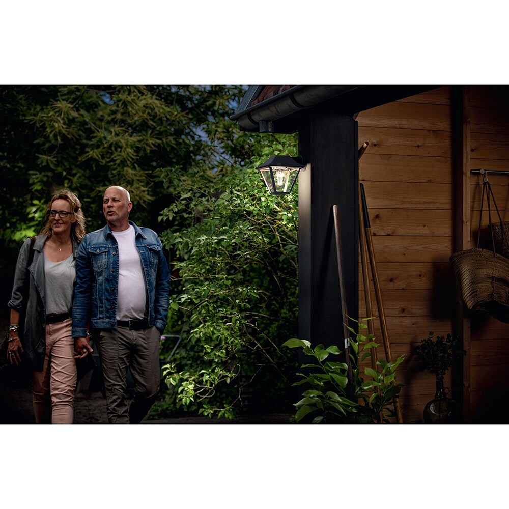 Aplica exterior PHILIPS myGarden Alpenglow 8718696158159, 60W, IP44, negru