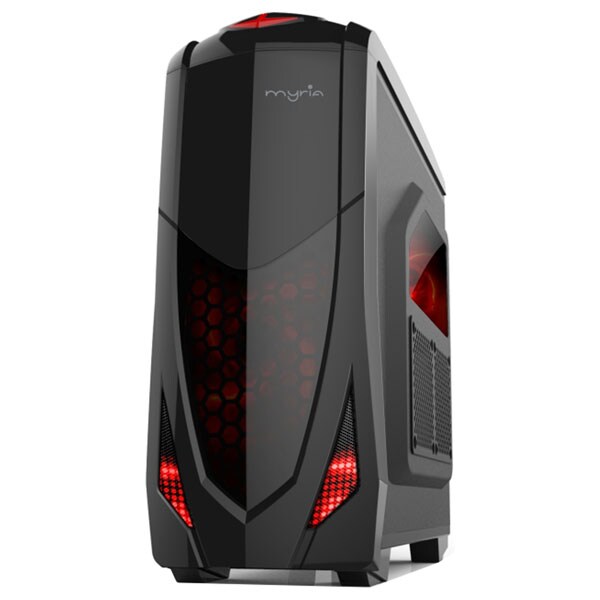 Sistem Desktop Gaming MYRIA Digital V30, Intel Core i5-9400F pana la 4.1GHz, 16GB, SSD 240GB, NVIDIA GeForce GTX 1070 8GB, Ubuntu