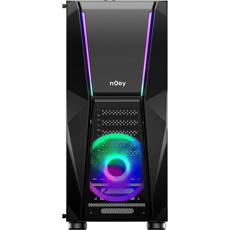 Sistem Desktop Gaming PC MYRIA Vision V42 Powered by ASUS, Intel Core i7-9700F pana la 4.7GHz, 32GB, 1TB + SSD 480GB, NVIDIA GeForce RTX 3060 Ti 8GB, Ubuntu