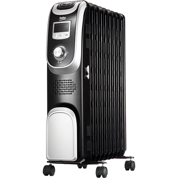 Calorifer electric BEKO RHO8122T, 9 elementi, 3 trepte putere, 2000W, negru