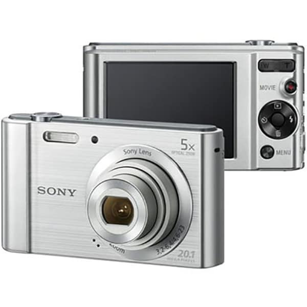 Aparat foto digital SONY DSC-W800S, 20 MP, argintiu