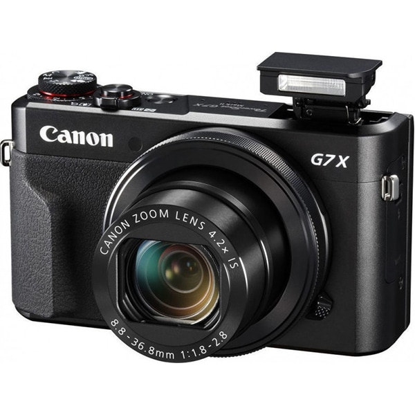 Aparat foto digital CANON Powershot G7 Mark II, 20.1 MP, Full HD, Wi-Fi, negru
