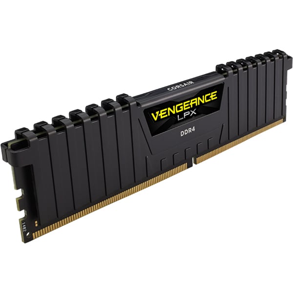 Memorie desktop CORSAIR Vengeance LPX Black, 8GB DDR4, 3000MHz, CL16, CMK8GX4M1D3000C16