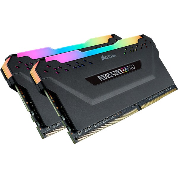 Memorie desktop CORSAIR Vengeance RGB PRO, 2x16GB DDR4, 3000MHz, CL15, CMW32GX4M2C3000C15