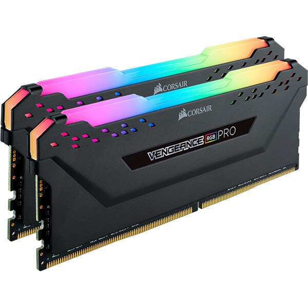 Memorie desktop CORSAIR Vengeance RGB PRO, 2x16GB DDR4, 3000MHz, CL15, CMW32GX4M2C3000C15