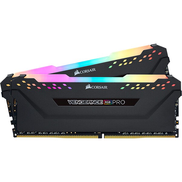 Memorie desktop CORSAIR Vengeance RGB PRO, 2x16GB DDR4, 3000MHz, CL15, CMW32GX4M2C3000C15