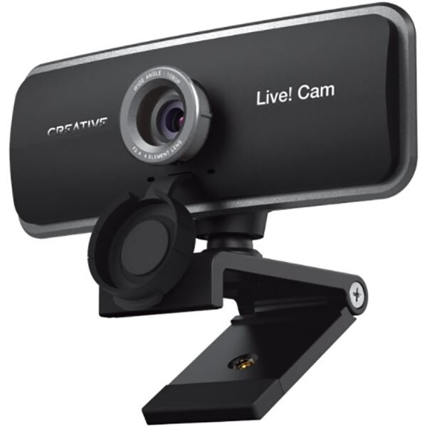 Camera Web CREATIVE Live Cam, Full HD 1080p, negru