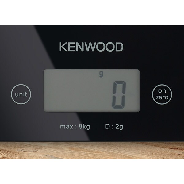Cantar de bucatarie KENWOOD DS400, 8kg, negru