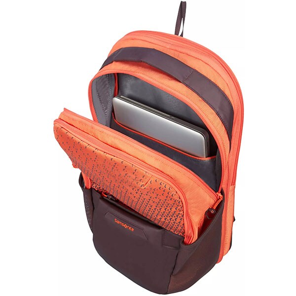 Rucsac laptop SAMSONITE Hexa-Packs Print, 15.6", orange