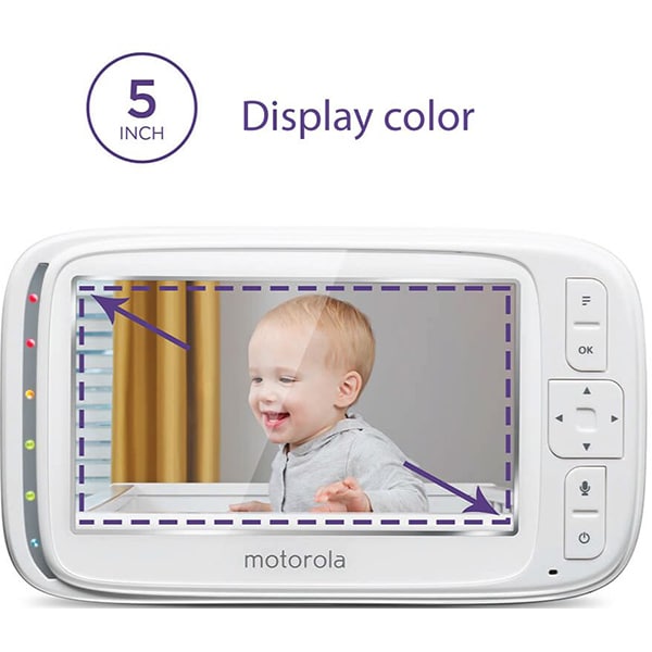 Monitor video digital MOTOROLA Comfort50, alb