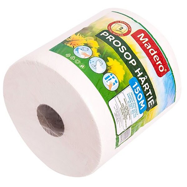 Prosoape de hartie MADERO 12001M, 2 straturi, 1 rola