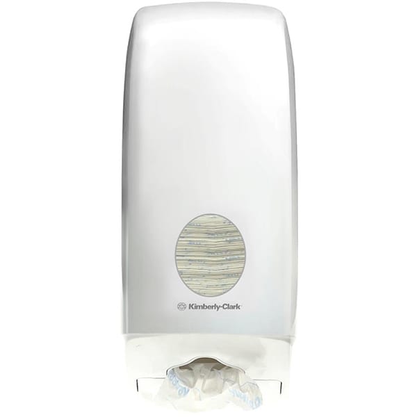 Dispenser hartie igienica pliata AQUARIUS Kimberly-Clark 6946, plastic, alb