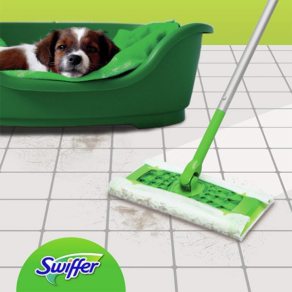 Rezerva uscata mop SWIFFER Dry, 15 cm, 36 bucati
